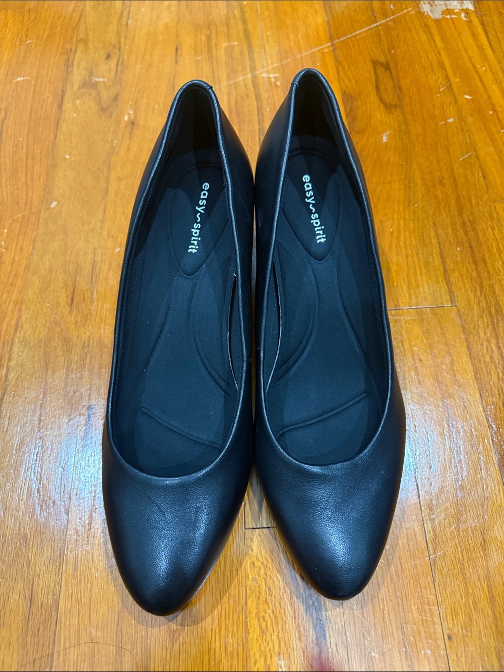 Easy Spirit Black Slip-On Comfort Flats